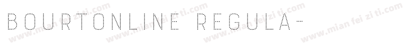 BourtonLine Regula字体转换